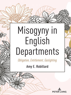 cover image of Misogyny in English Departments